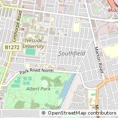 Map of Middlesbrough