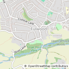 Map of Sheffield