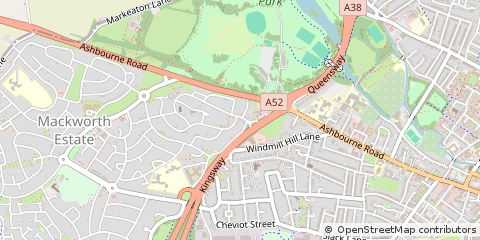Map of Derby
