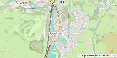 Map of Oldham