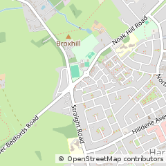 Map of Romford, Essex