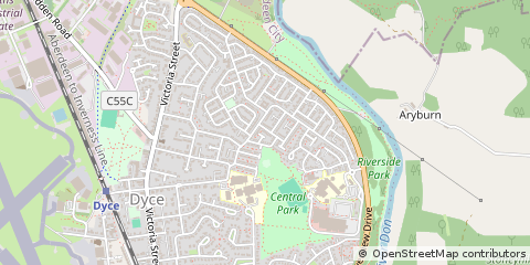 Map of Aberdeen