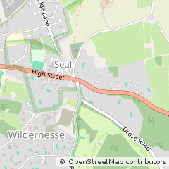 Map of Sevenoaks