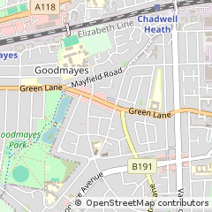 Map of Dagenham