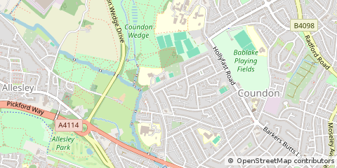 Map of Coventry