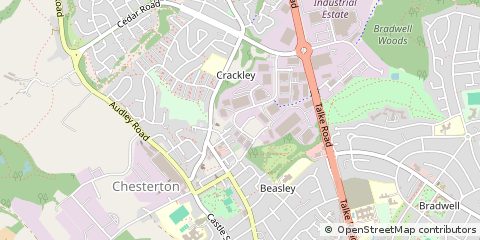 Map of Newcastle
