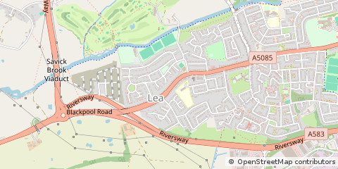 Map of Lancashire