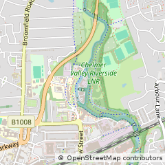 Map of Chelmsford, Essex