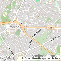 Map of Southampton