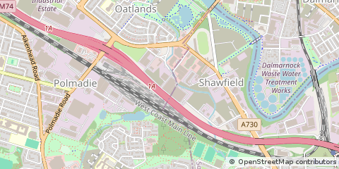 Map of Glasgow