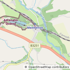 Map of Liskeard, Cornwall