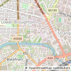 Map of Manchester