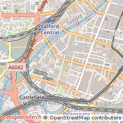 Map of Manchester