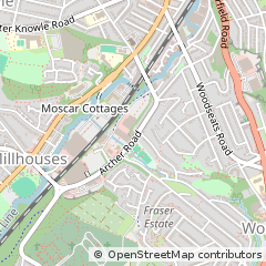 Map of Sheffield