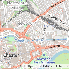 Map of Cheshire
