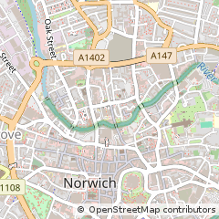 Map of Norwich