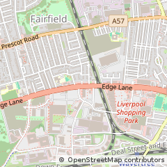 Map of Liverpool, Merseyside