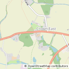 Map of Worcester, Worcestershire