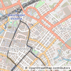Map of Northern Quarter, Manchester