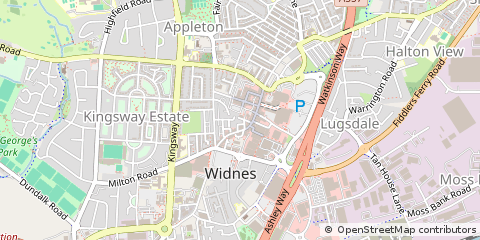 Map of Widnes