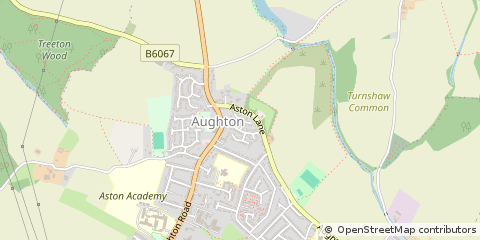 Map of Aughton, Sheffield