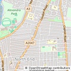 Map of Portsmouth, Hampshire