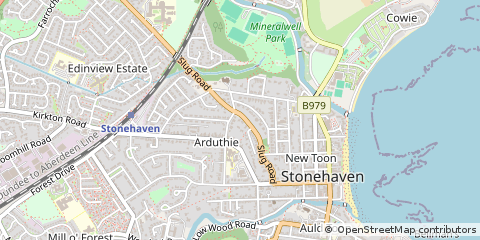Map of Stonehaven