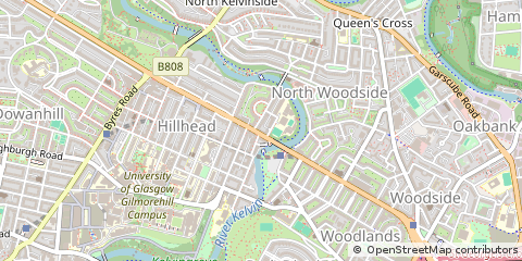 Map of Glasgow