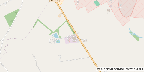 Map of Thirsk, North Yorkshire