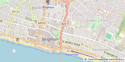 Map of Brighton