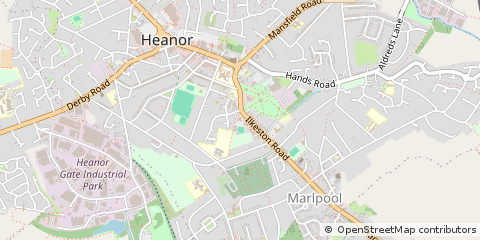 Map of Heanor