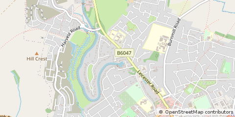 Map of Market Harborough