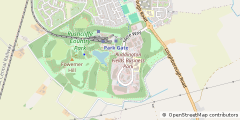 Map of Nottingham