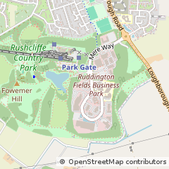 Map of Nottingham