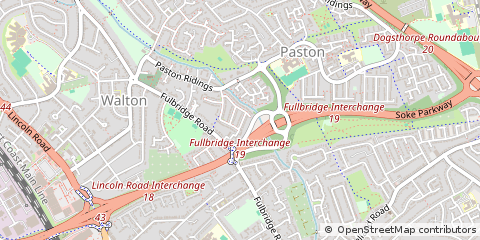 Map of Peterborough