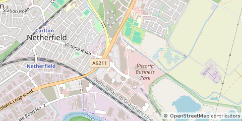 Map of Nottingham