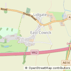 Map of East Cowick