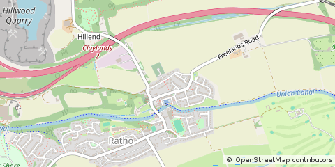 Map of Newbridge