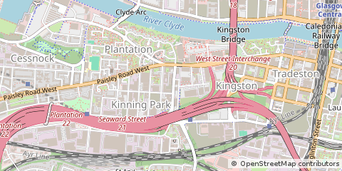 Map of Glasgow