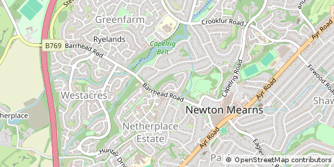 Map of Glasgow