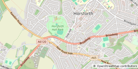 Map of Leeds