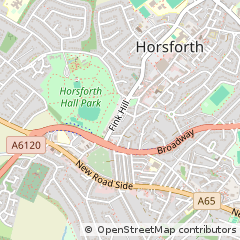 Map of Leeds