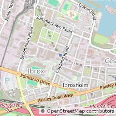 Map of Glasgow