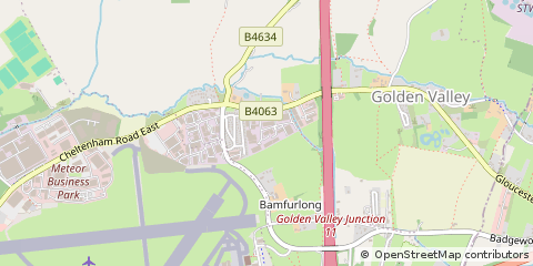 Map of Cheltenham