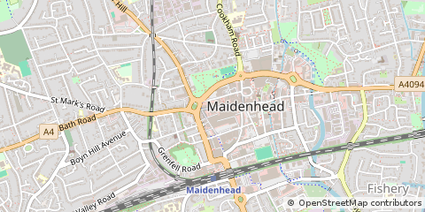 Map of Maidenhead