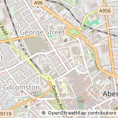 Map of Aberdeen