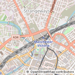 Map of Manchester