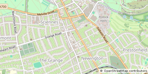 Map of Edinburgh