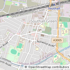 Map of Southall