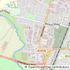 Map of Chelmsford, Essex